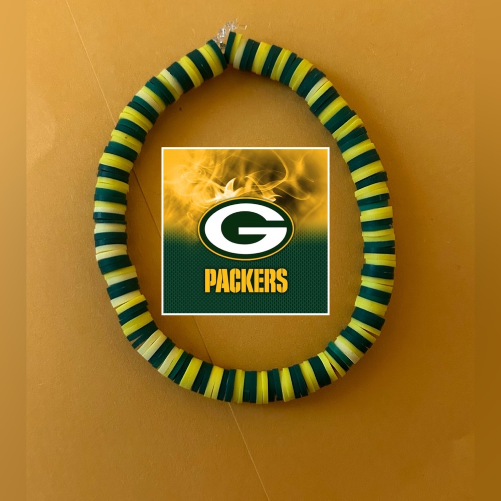 Green Bay Packers Heishi Bracelet